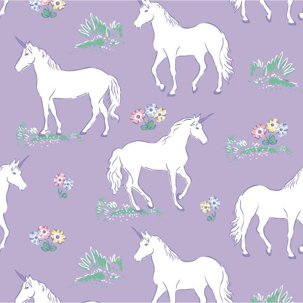 Girls Tie Back Dress - Unicorn