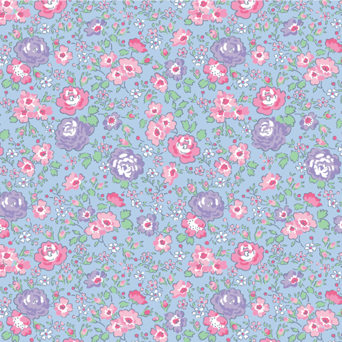 Girls Flowy Skort - Posy Petals