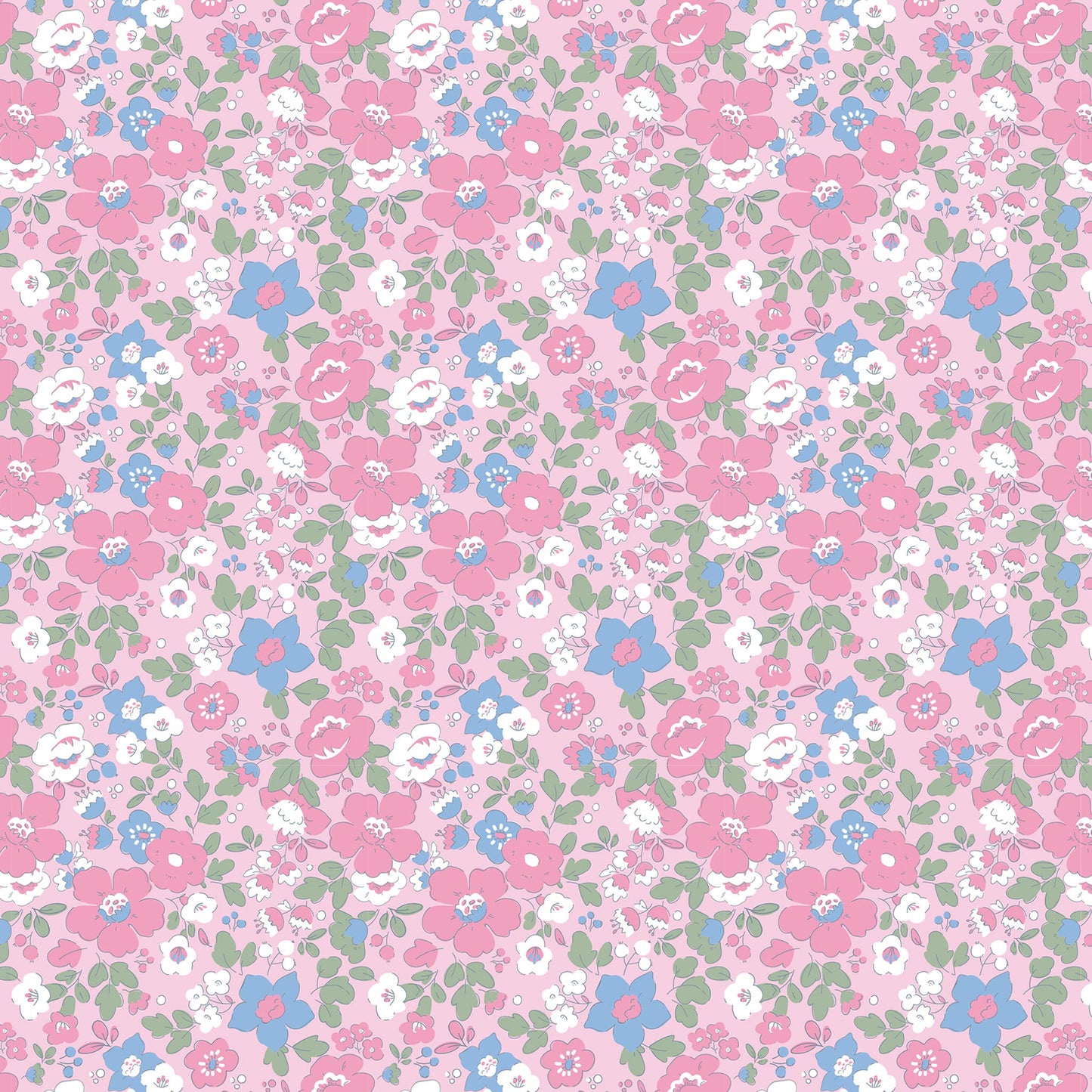 Girls Flowy Skort - Blushing Blooms