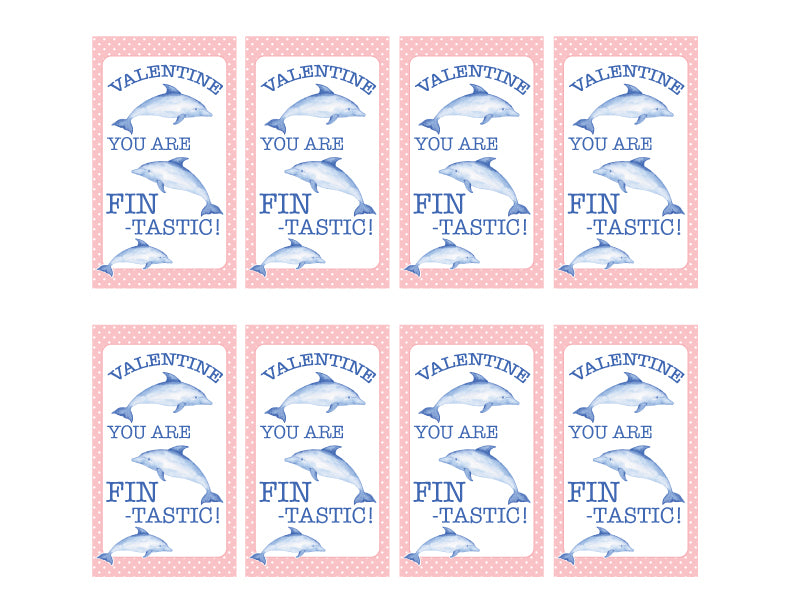 Dolphin VDay Cards