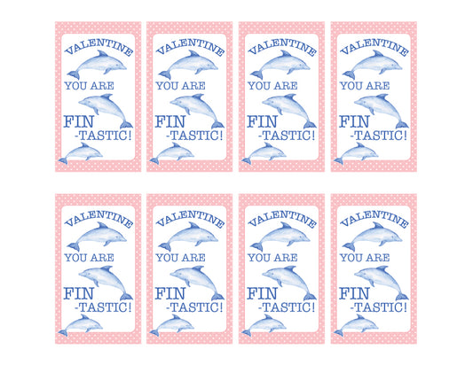 Dolphin VDay Cards