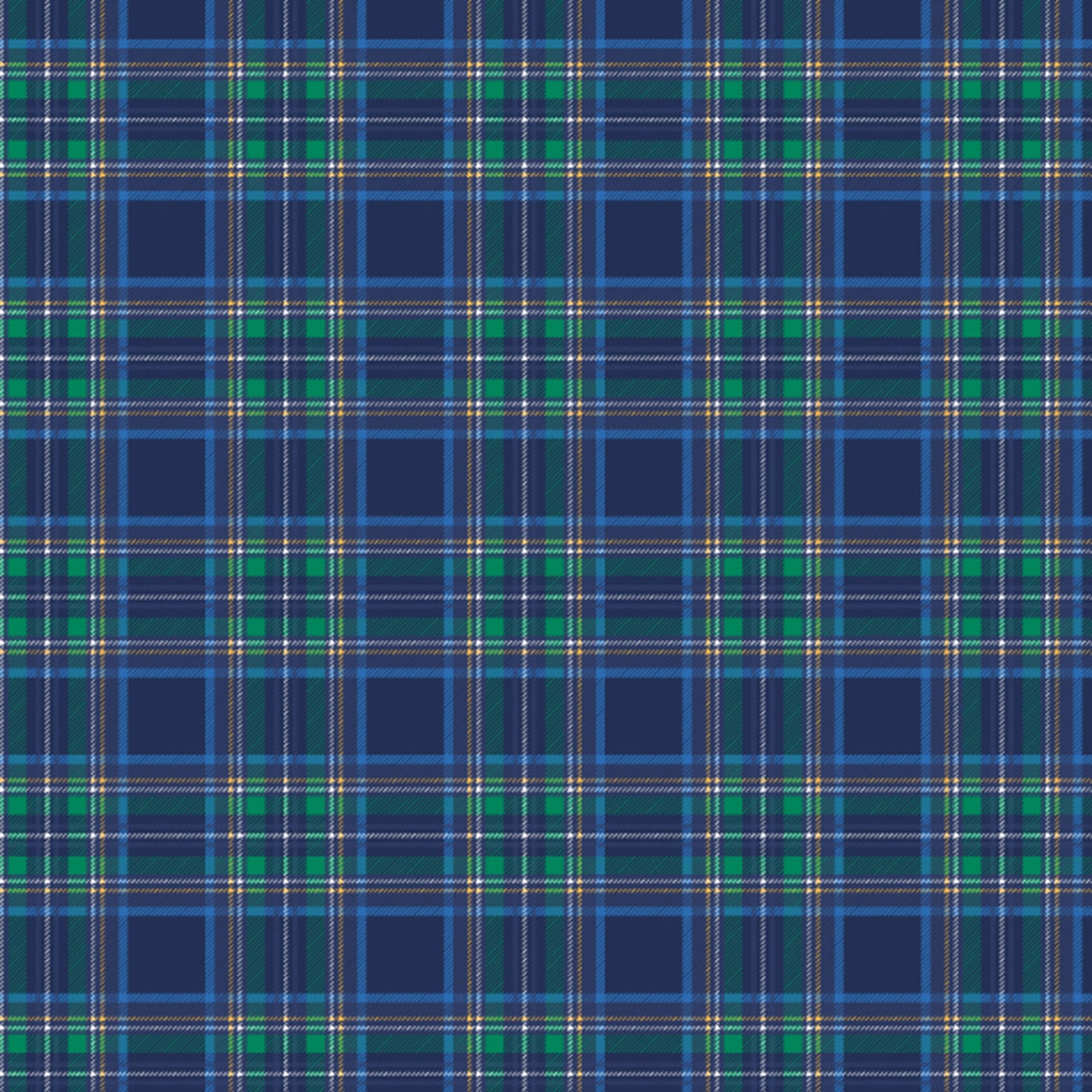Girls Bow Back Dress - Midnight Tartan
