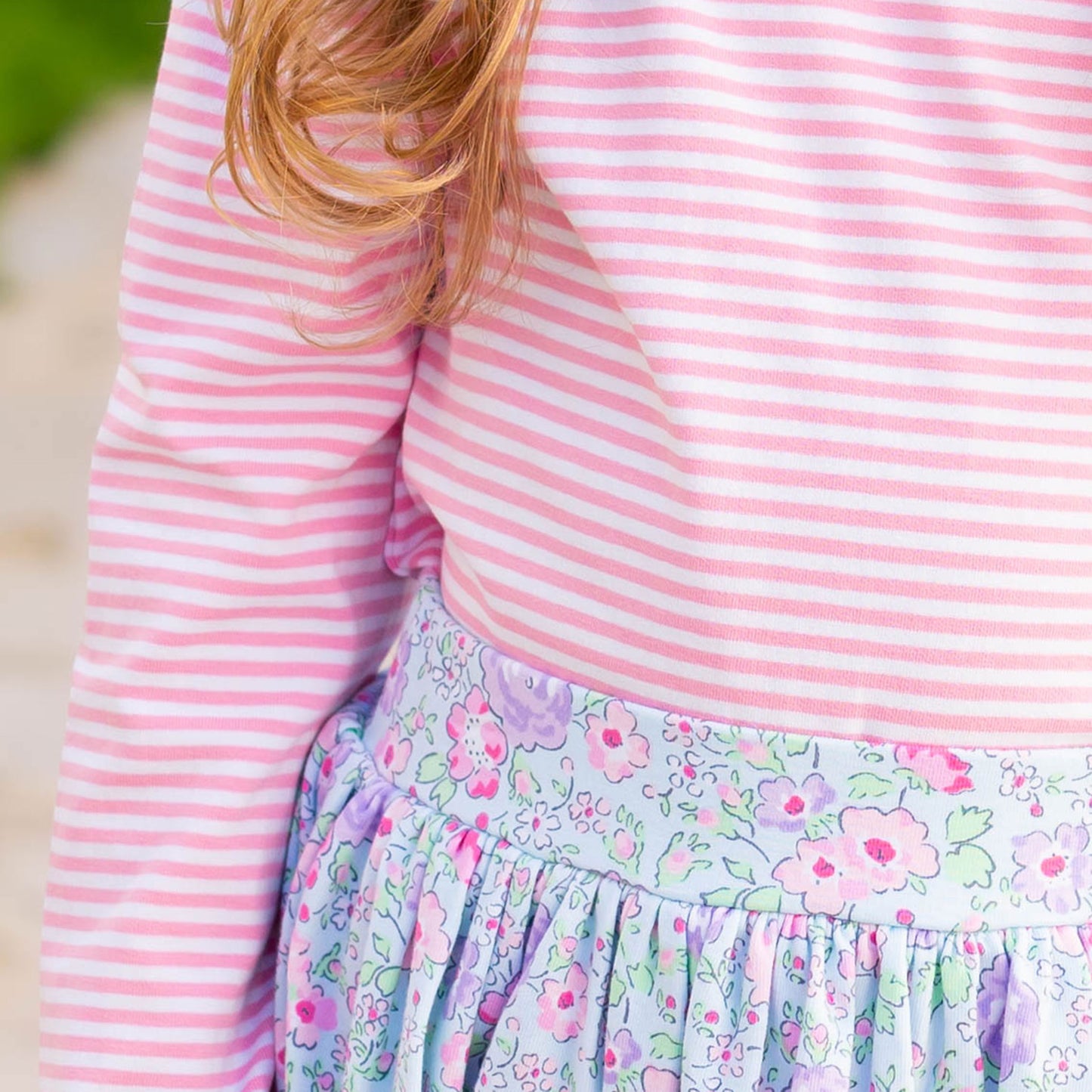 Girls Flowy Skort - Posy Petals