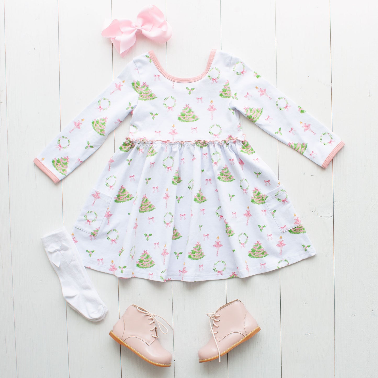 Clara Knit Twirl Dress
