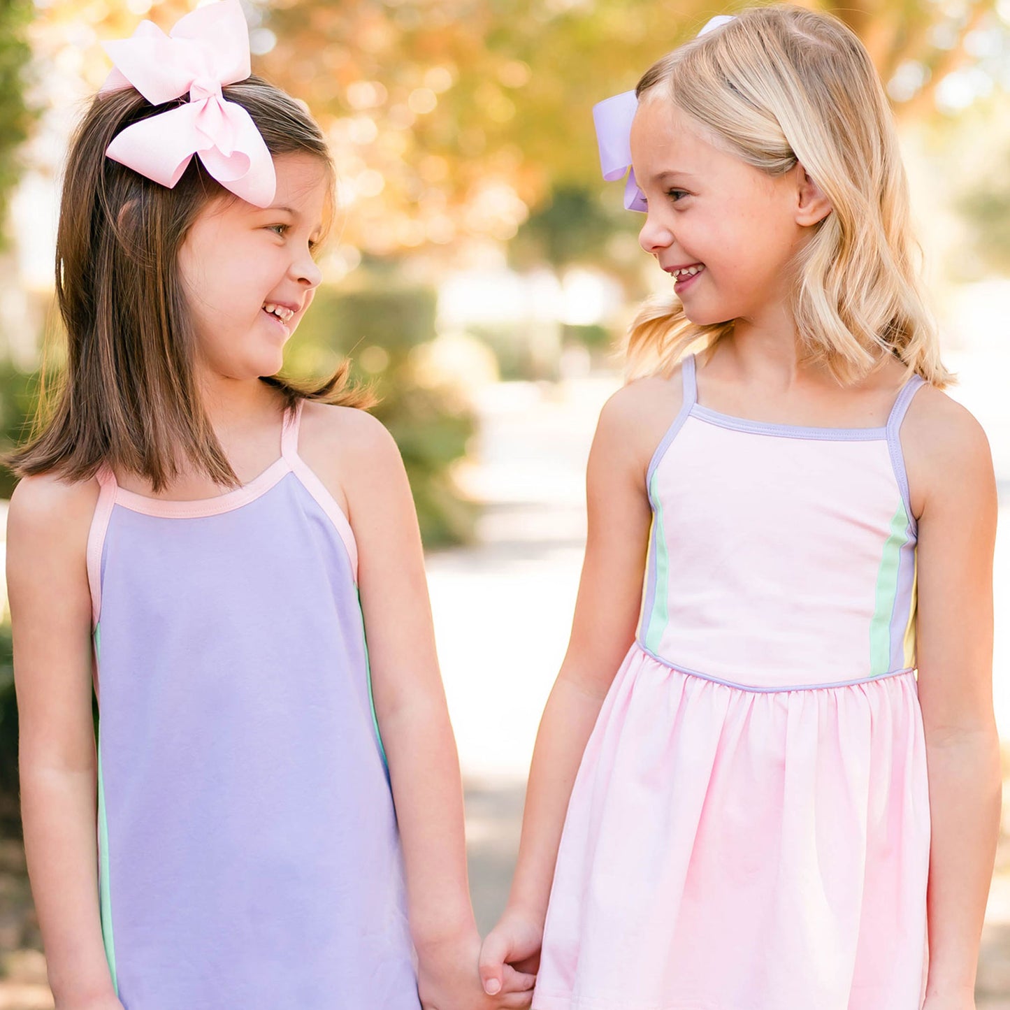 Girls Flowy Dress - Rainbow Brite