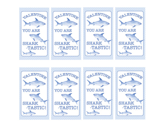 Sharks VDay Cards