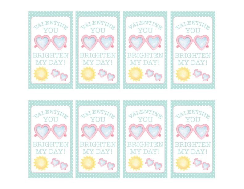 Sunglasses VDay Cards