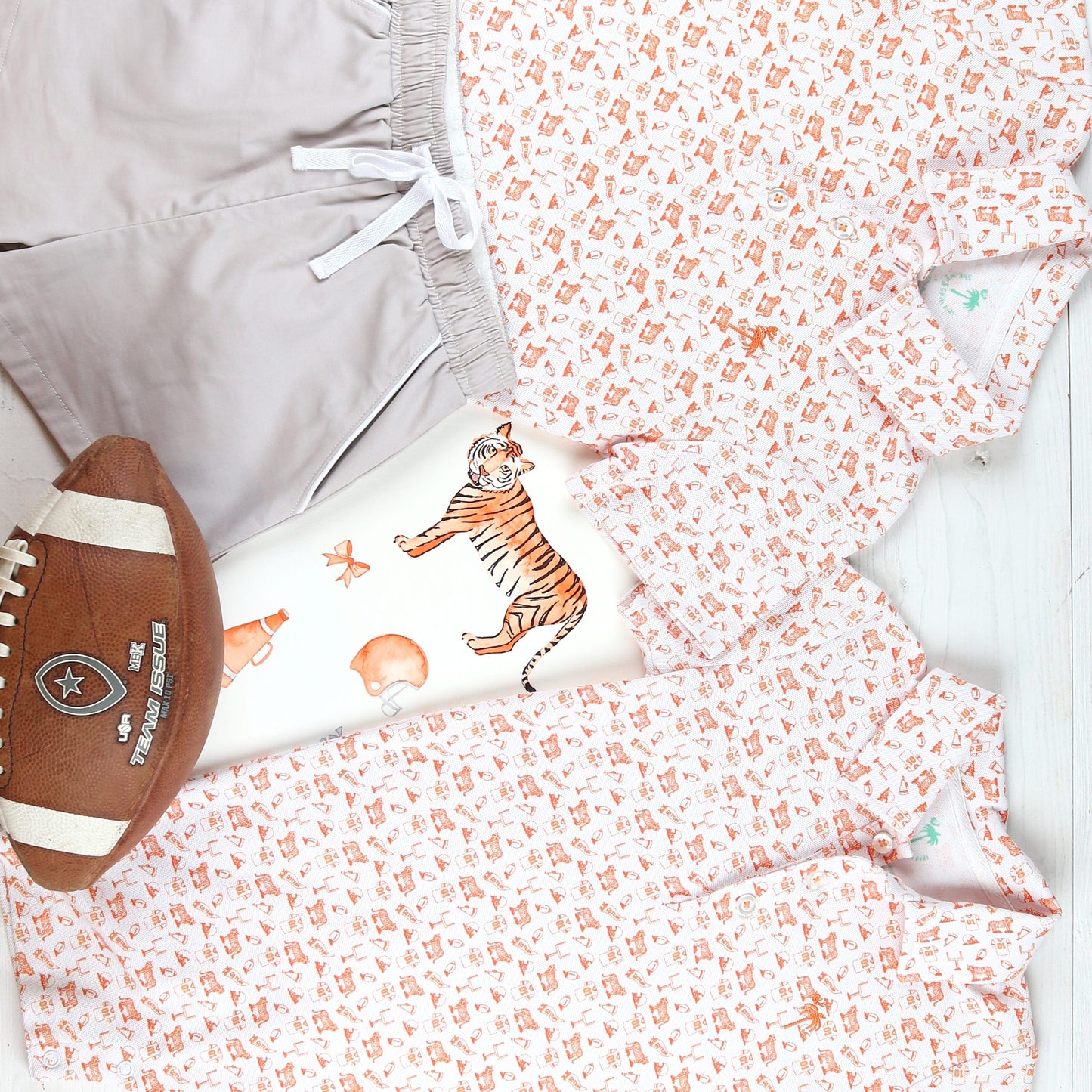 Orange Spirit Bamboo Loungewear boutique children's clothing