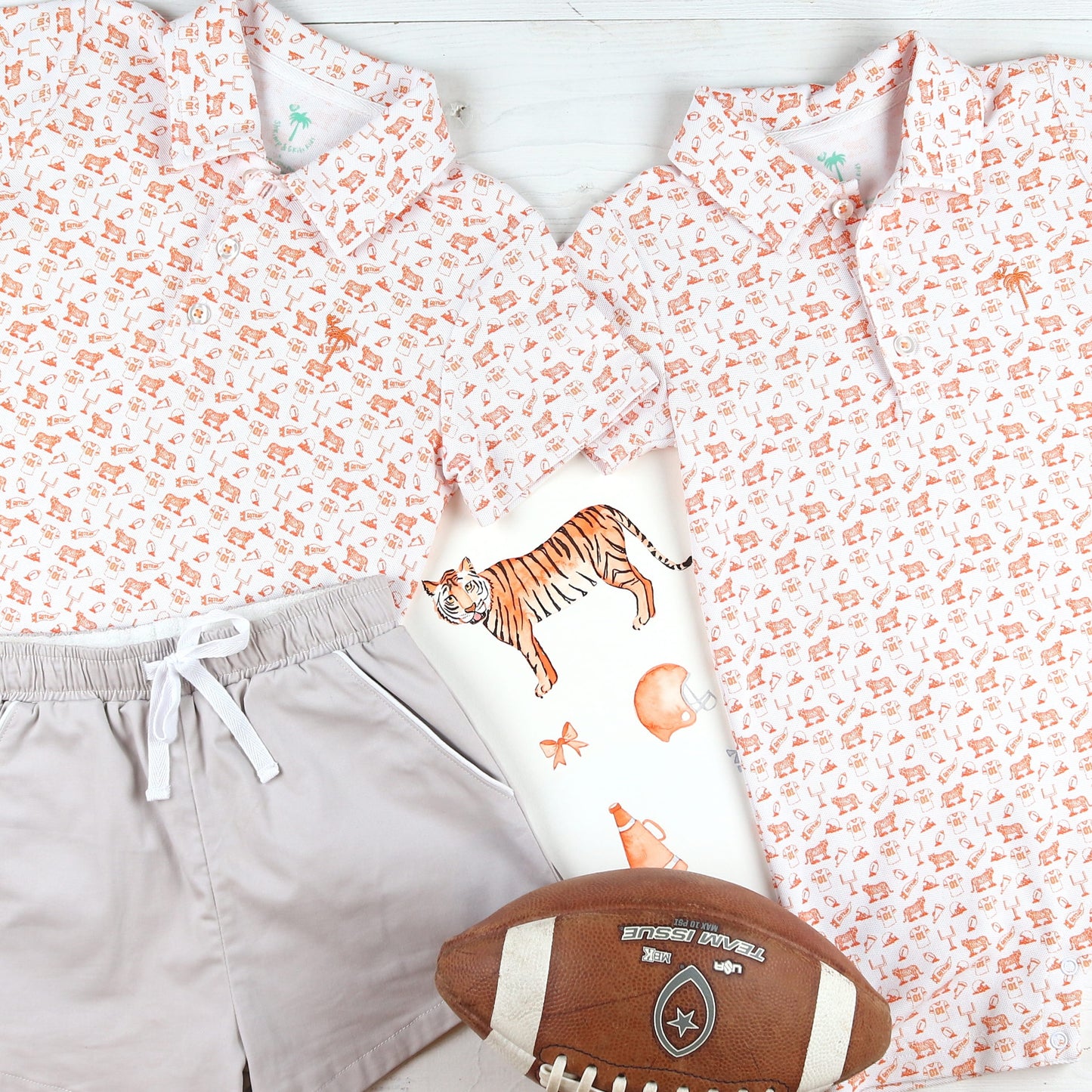 Orange Spirit Romper
