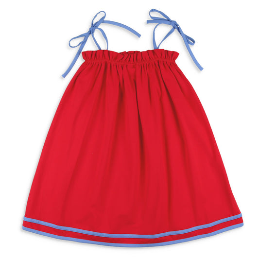Girls Tie Dress- Americana