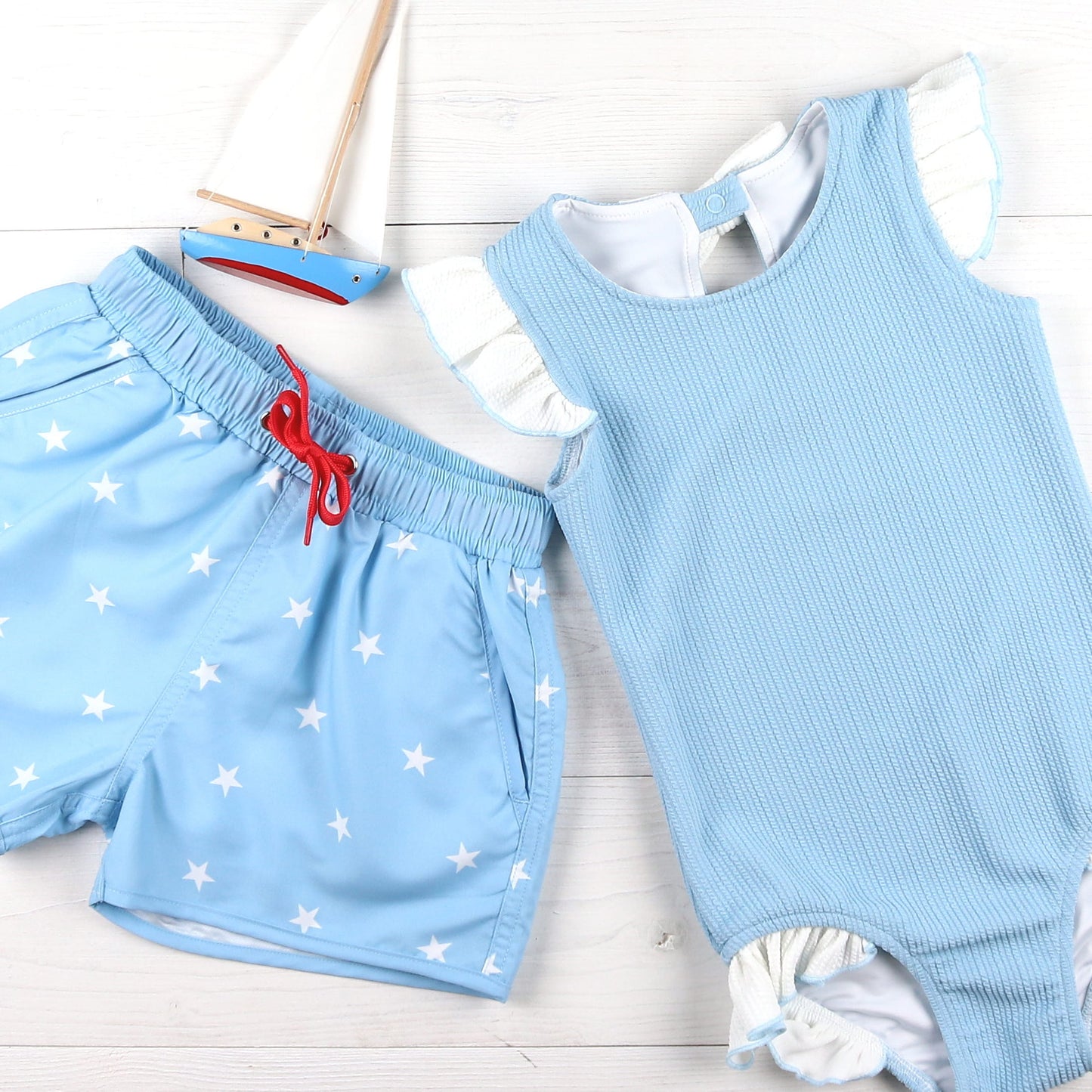 Girls One Piece - Boca Blue
