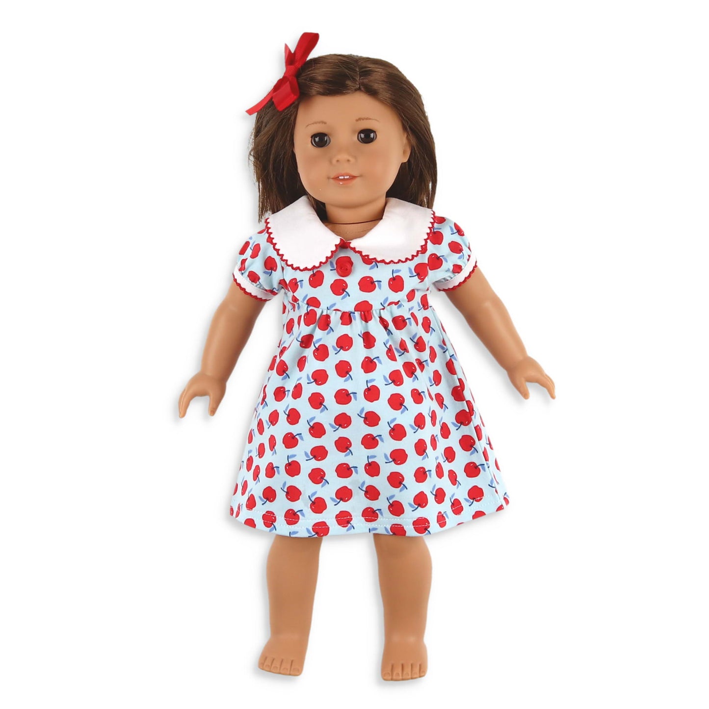Apple of My Eye Pocket Dress - Doll Dress