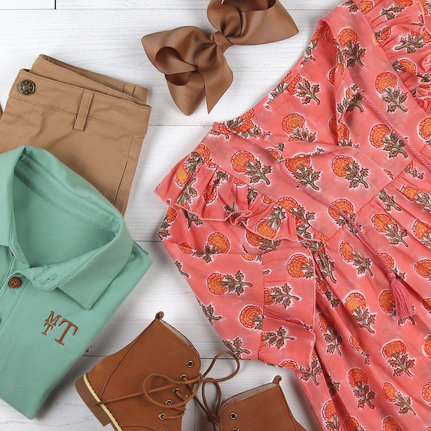 Apricot Margot Dress