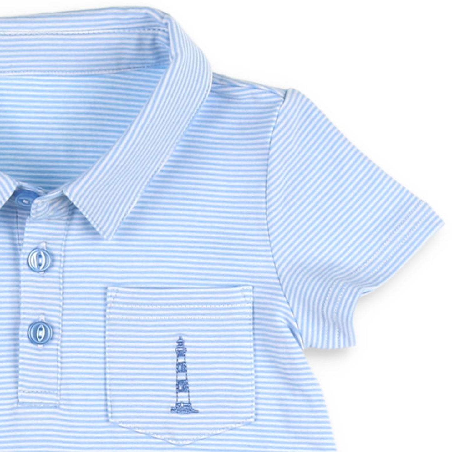 Avery Stripe Polo