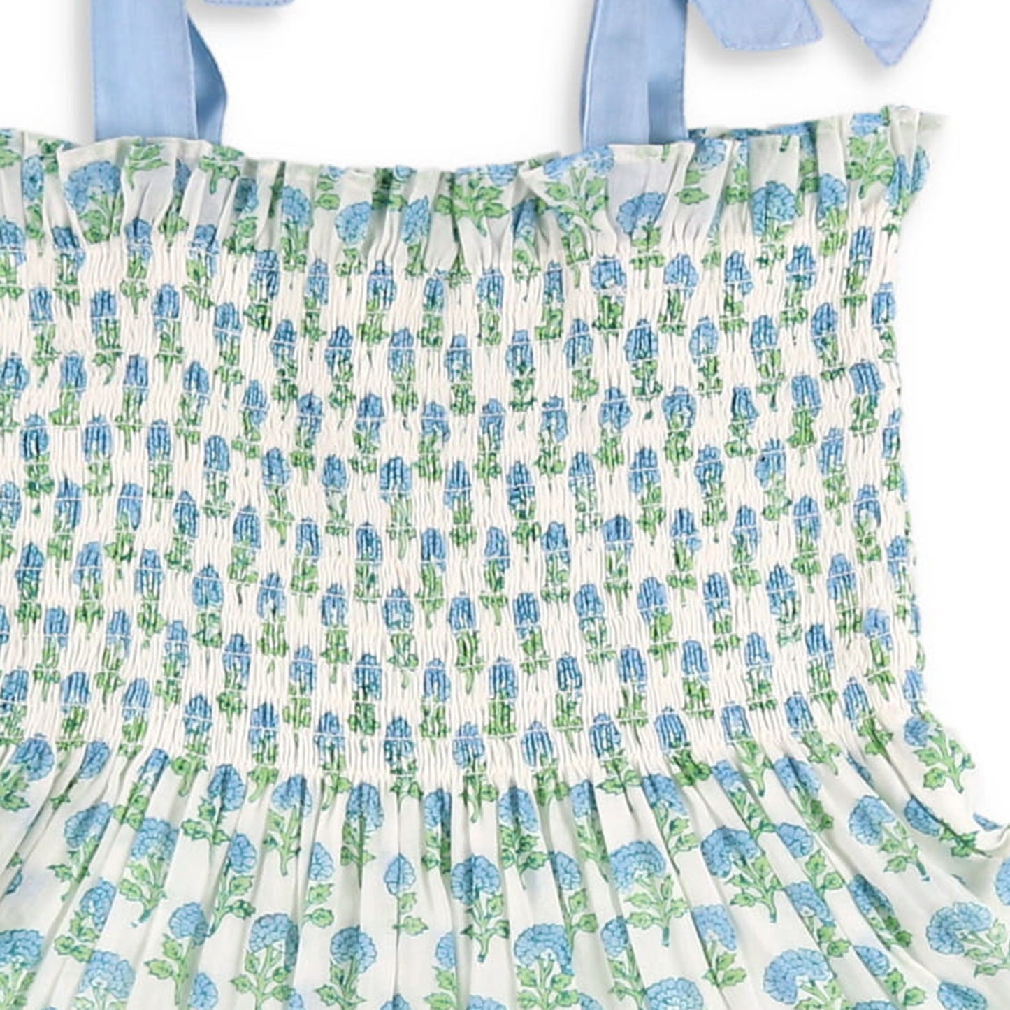 Blue Blooms Tate Womens Dress