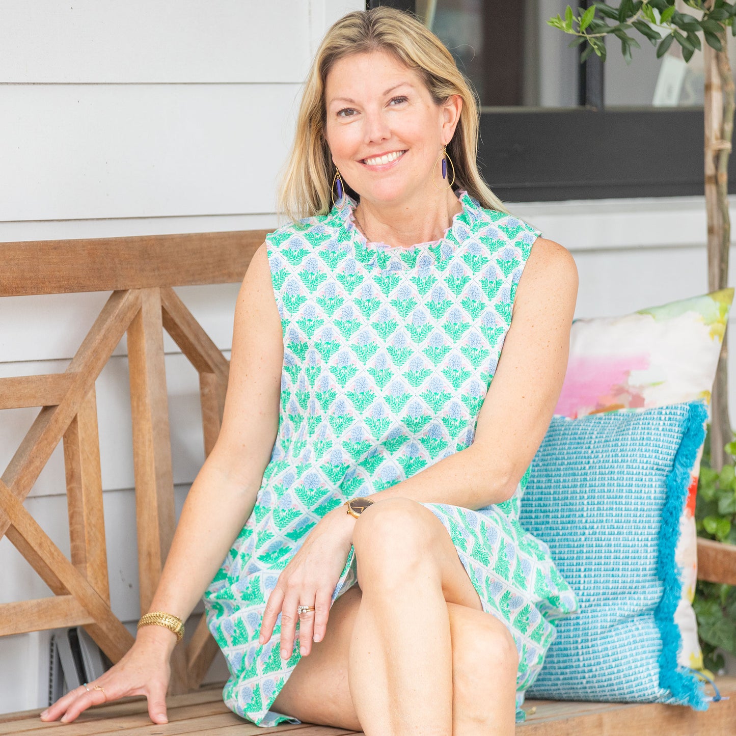 Womens Margaret Dress - Blossoms
