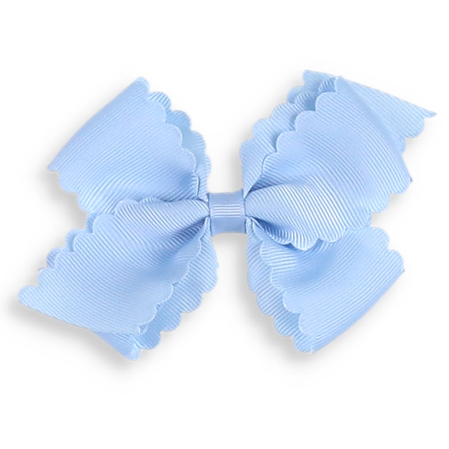 Blue Bird Scallop Bow