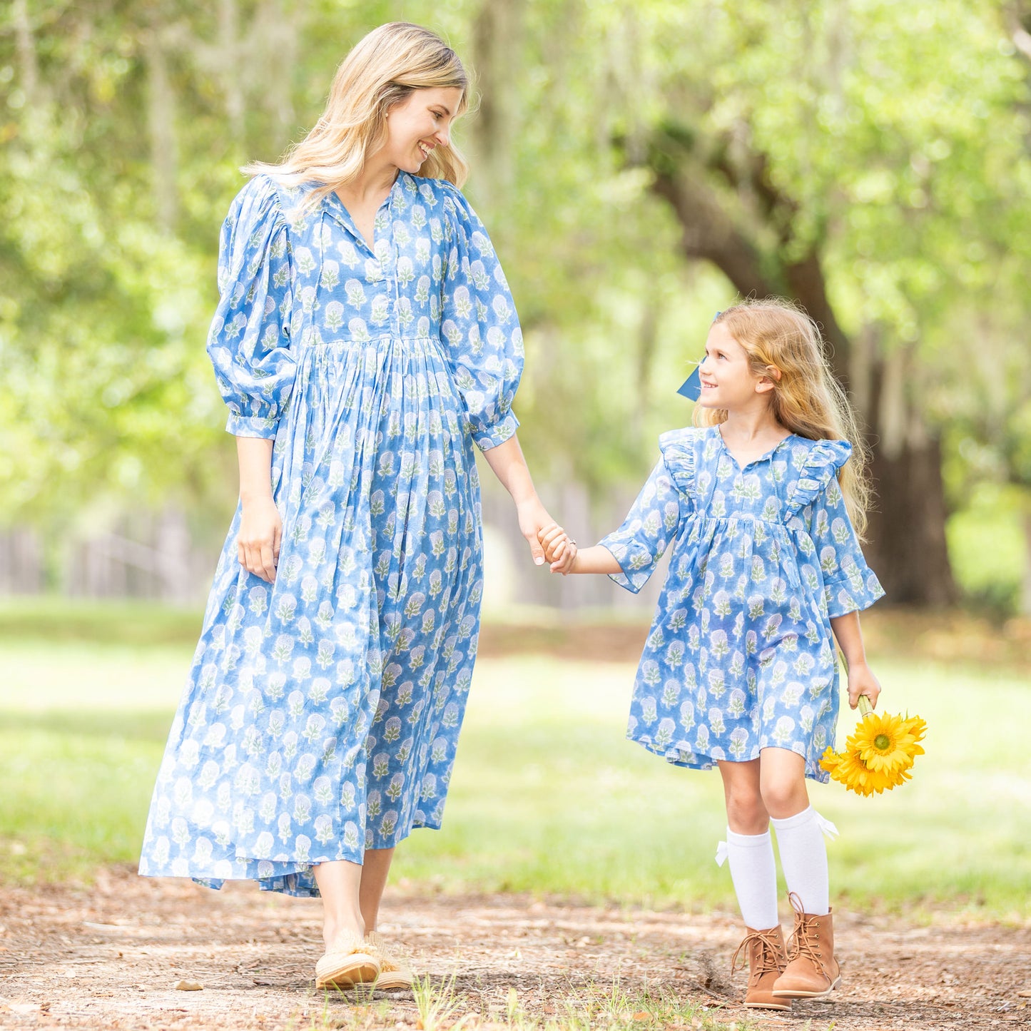 Blueberry Margot Dress