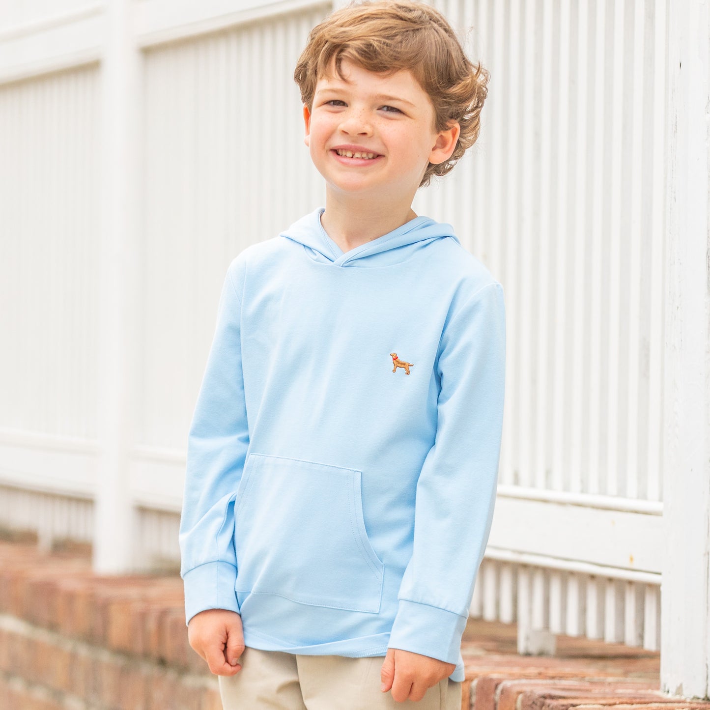 Boys Everyday Hoodie - Blue Lagoon