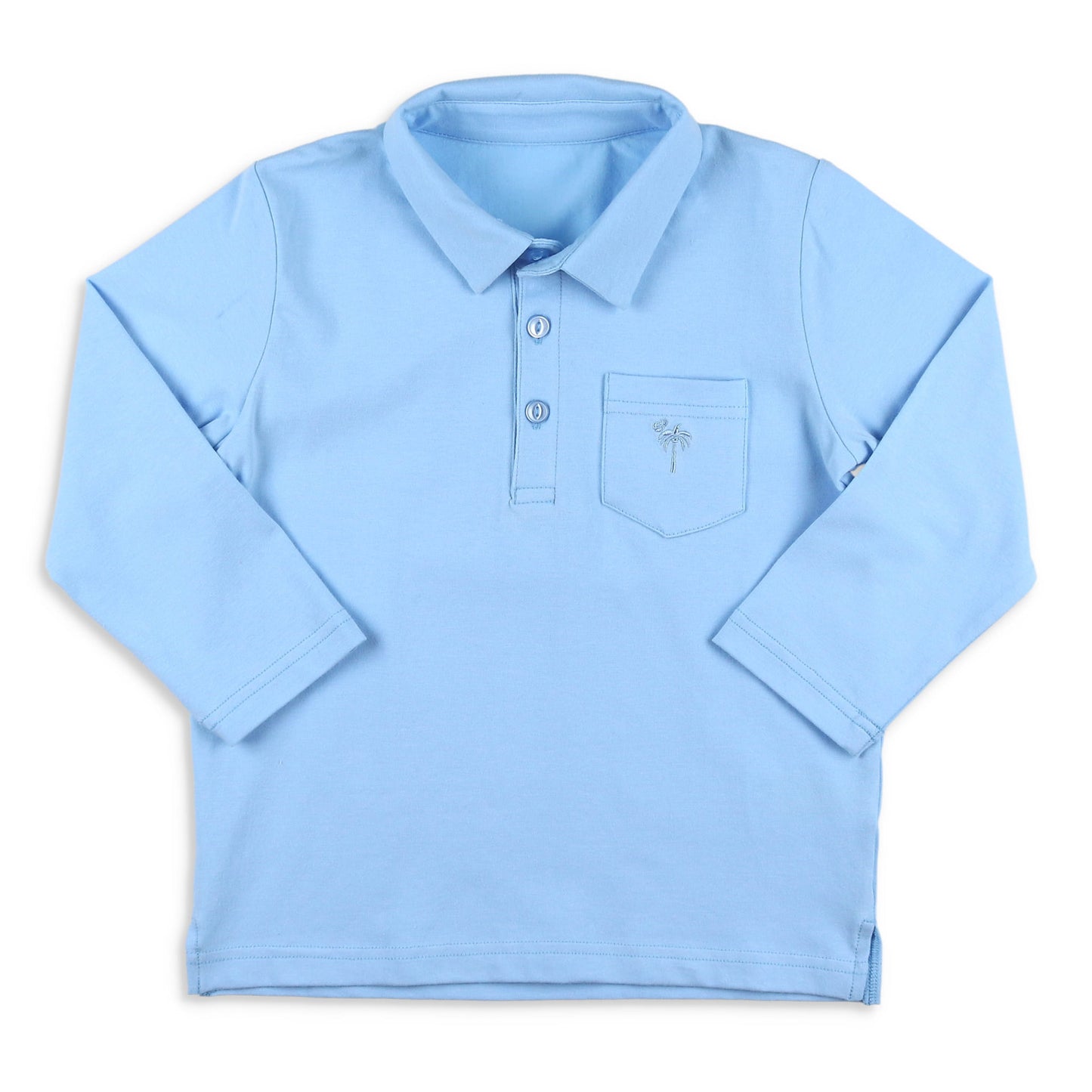 Boys Polo - Blue Lagoon