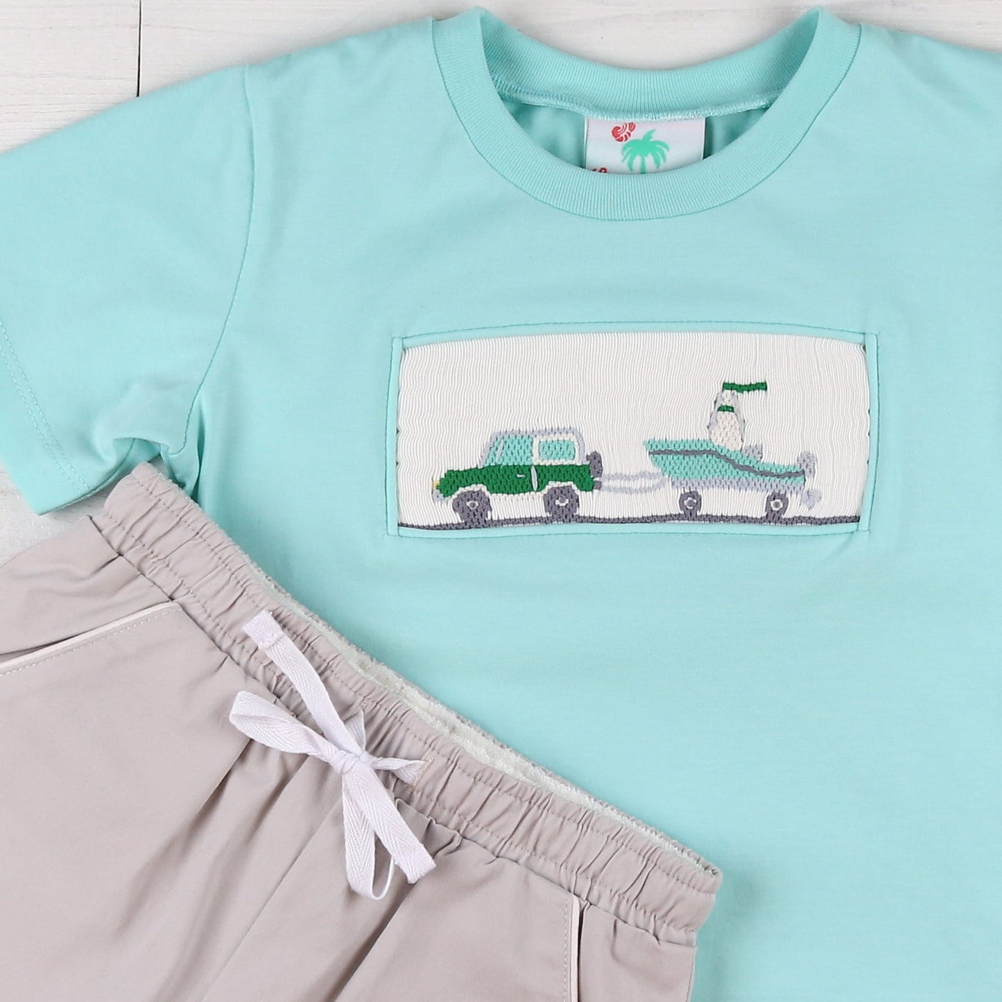 Boat Day Smocked Shirt