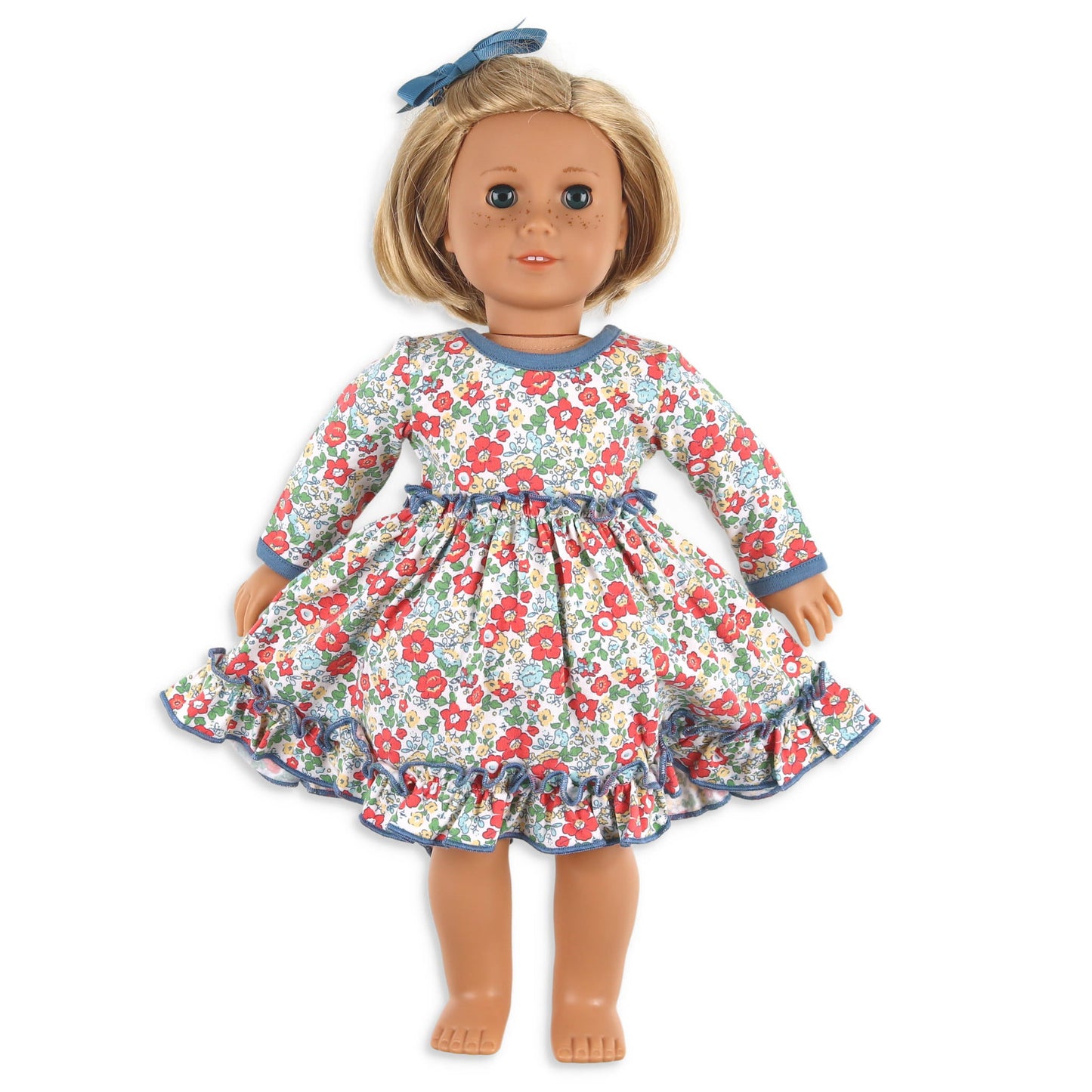 Boone Floral Twirl Dress - Doll Dress
