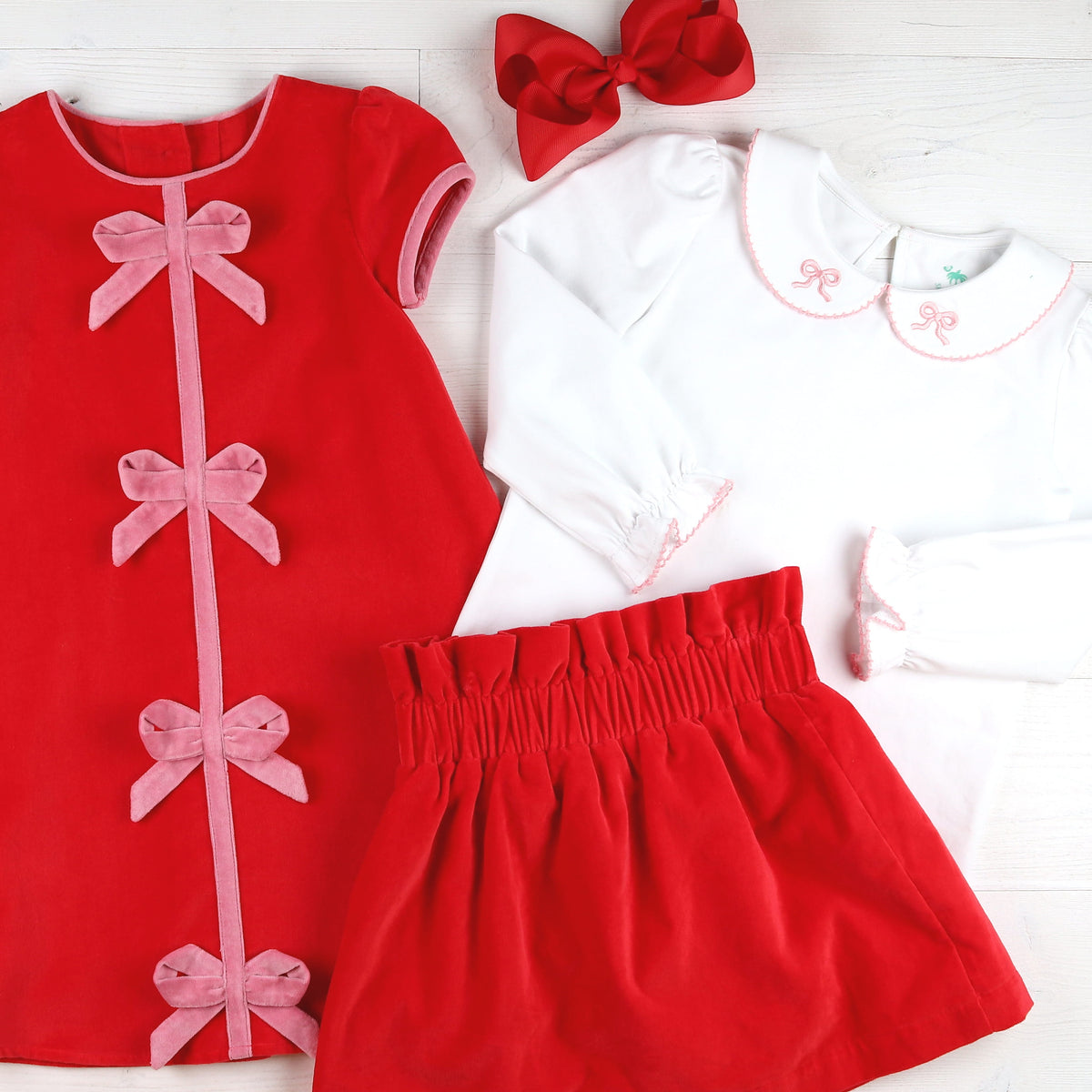 Bow Collar Top
