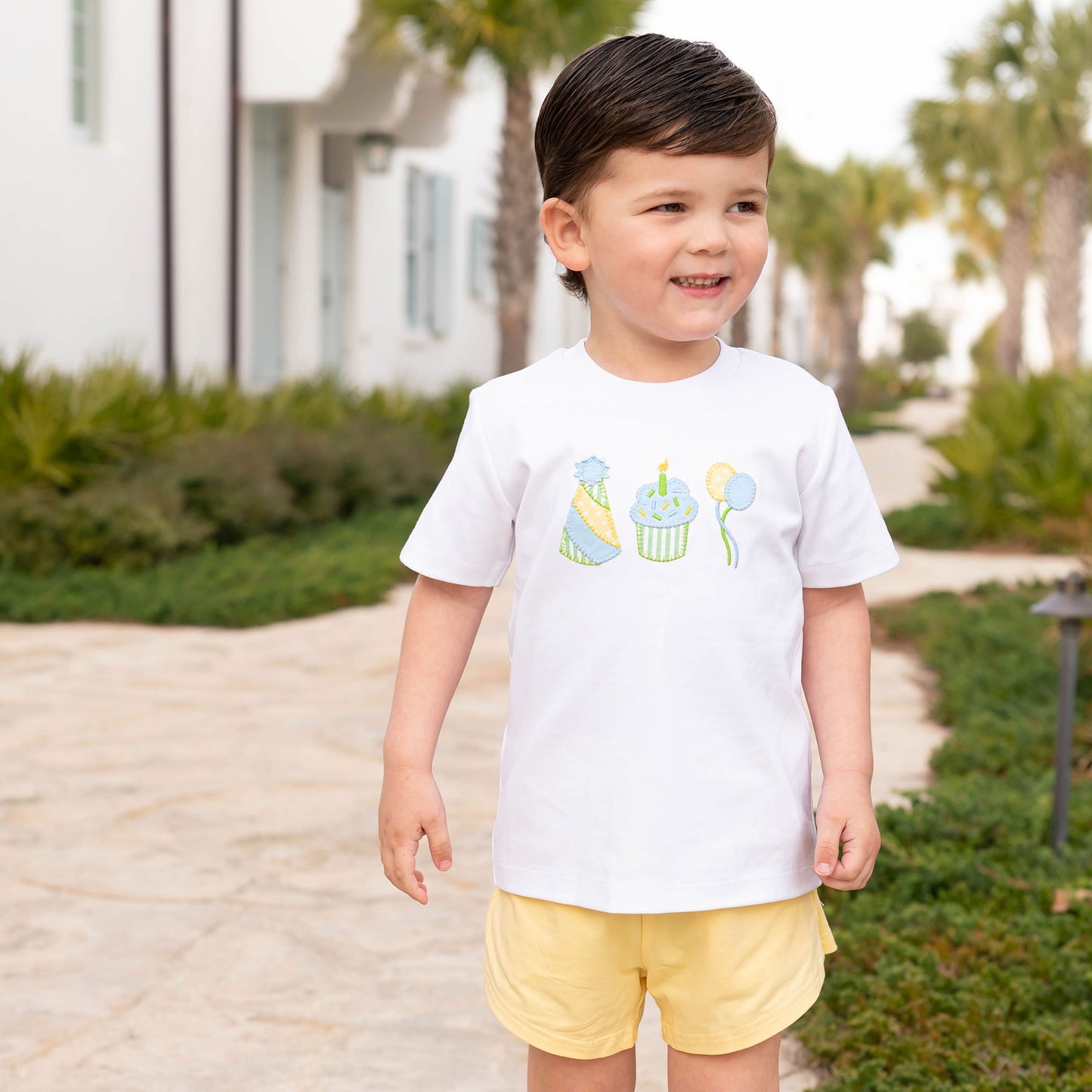Boys Applique Shirt - Celebrate