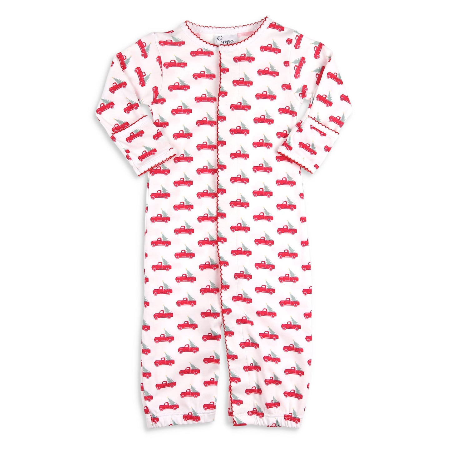 Christmas Trucks Pima Converter Gown
