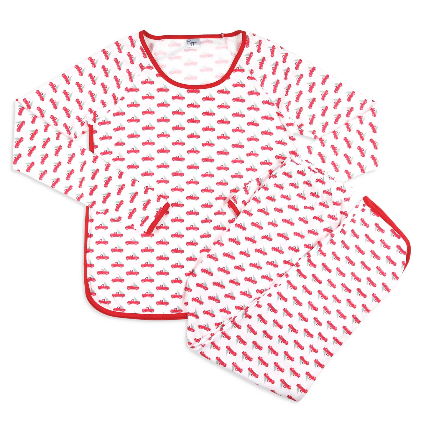 Christmas Trucks Pima Women's Loungewear