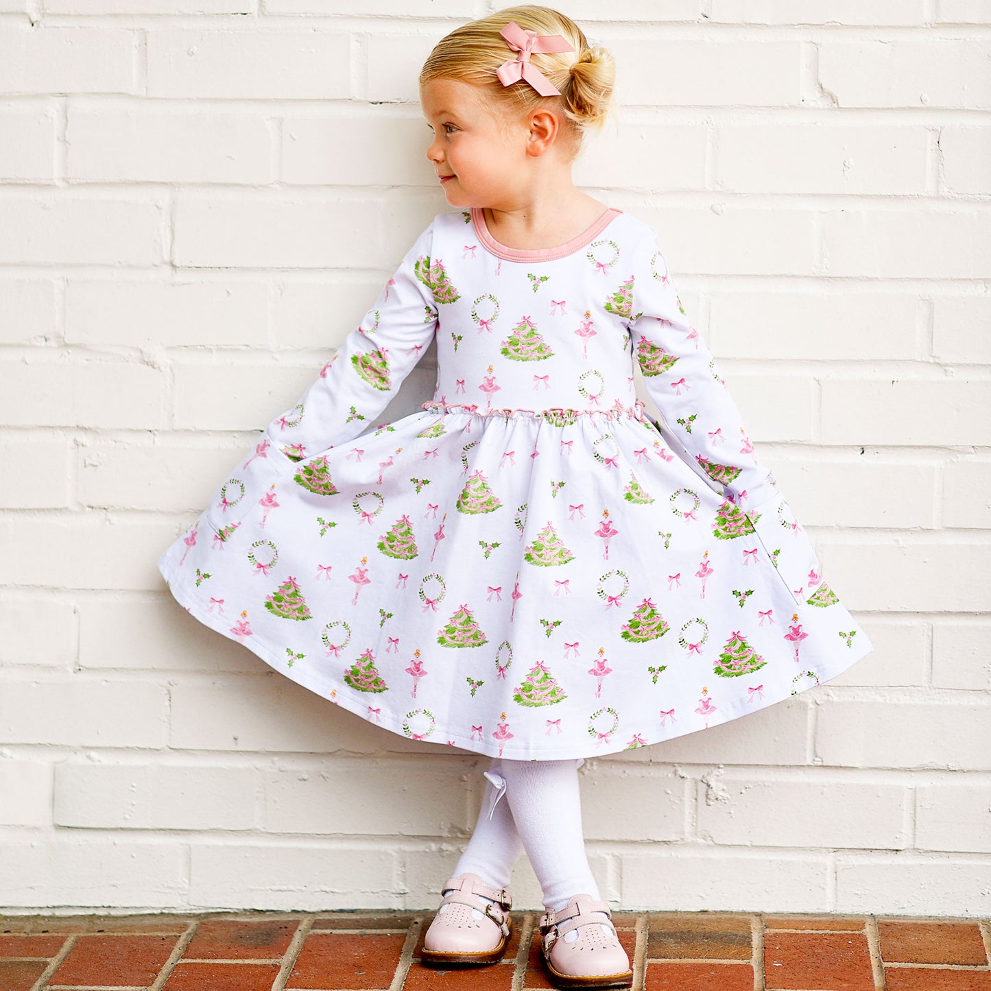 Clara Knit Twirl Dress