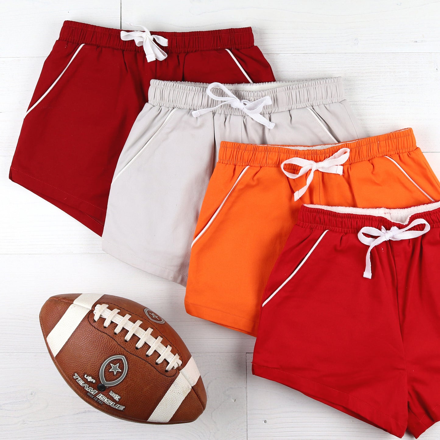 Orange Shrimp Shorts