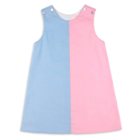 Girls Jumper - Colorblock Corduroy