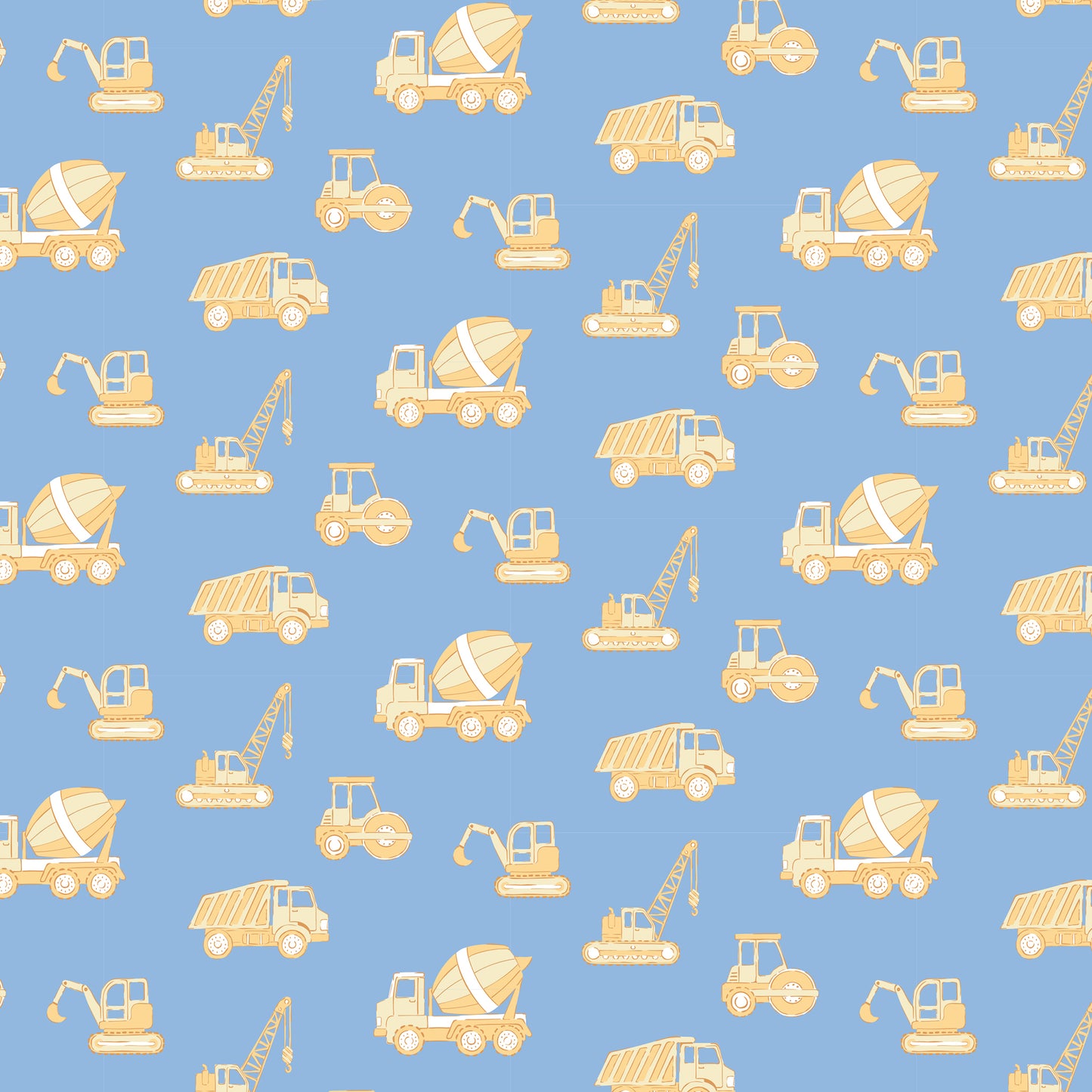 Boys Bamboo Loungewear - Construction Trucks