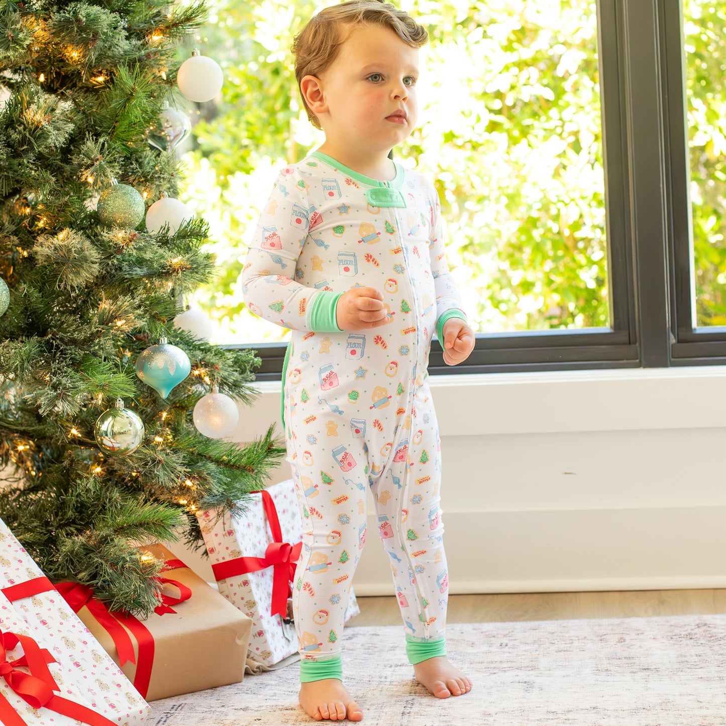 Green Bamboo Onesie - Cookie Crew