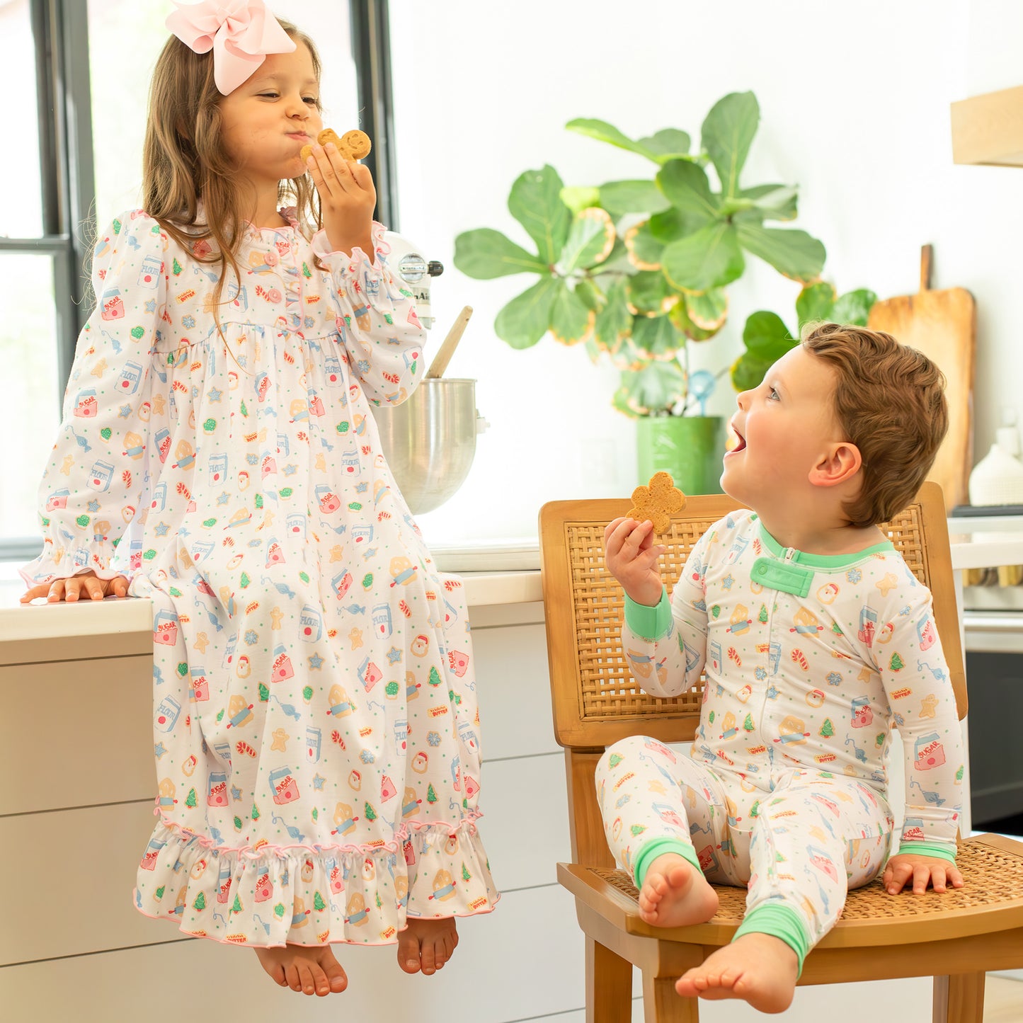 Green Bamboo Onesie - Cookie Crew