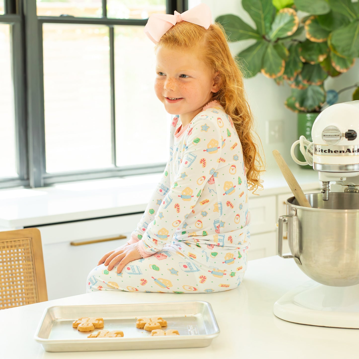 Pink Bamboo Loungewear - Cookie Crew