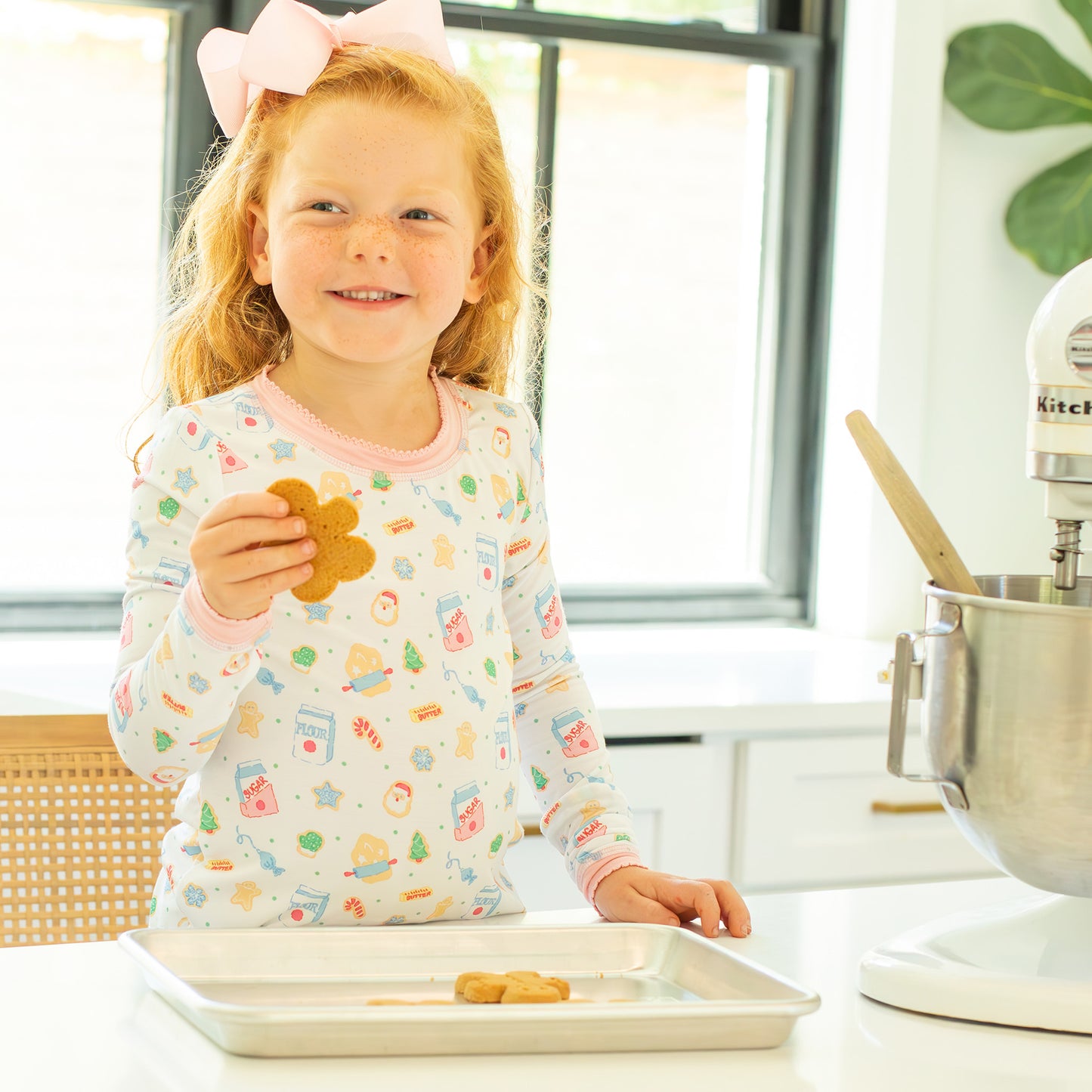 Pink Bamboo Loungewear - Cookie Crew