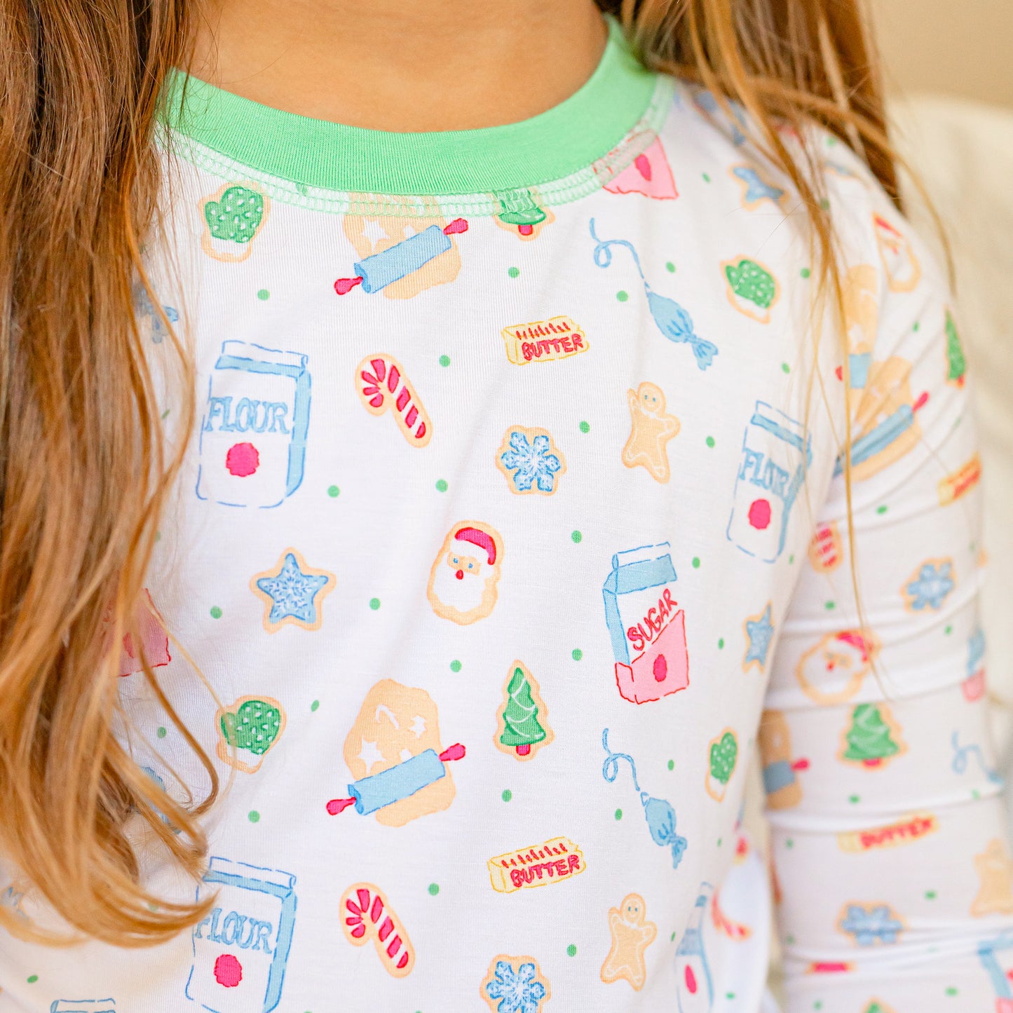 Green Bamboo Loungewear - Cookie Crew