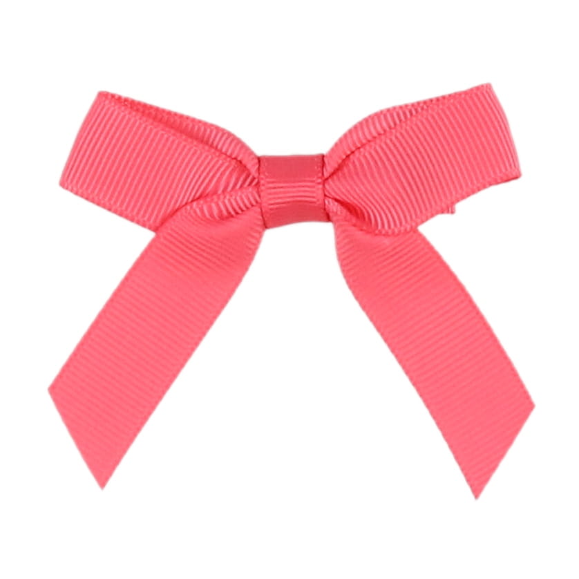 Coral Rose Bitty Bow