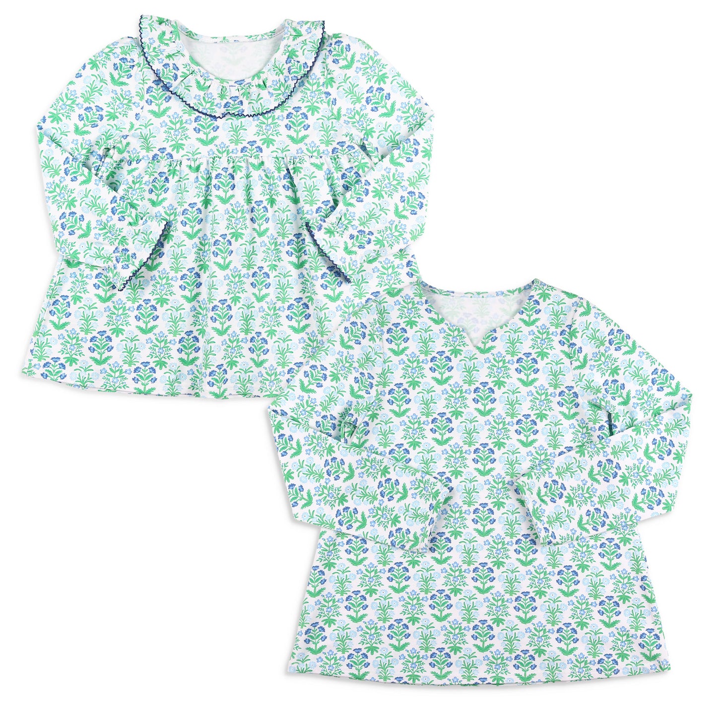 Girls Top - Cornflower Blue