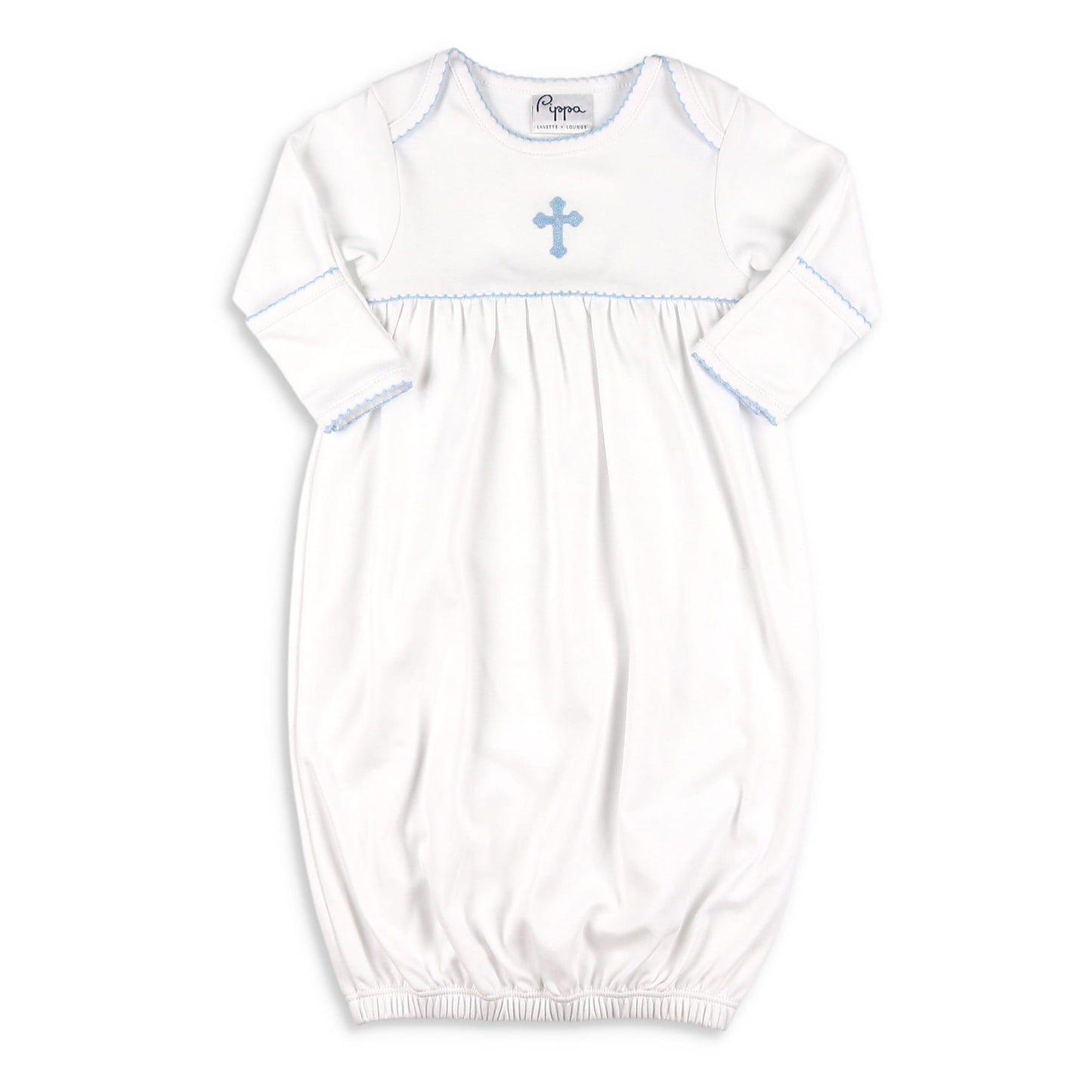 Boys Pima Gown - Crosses