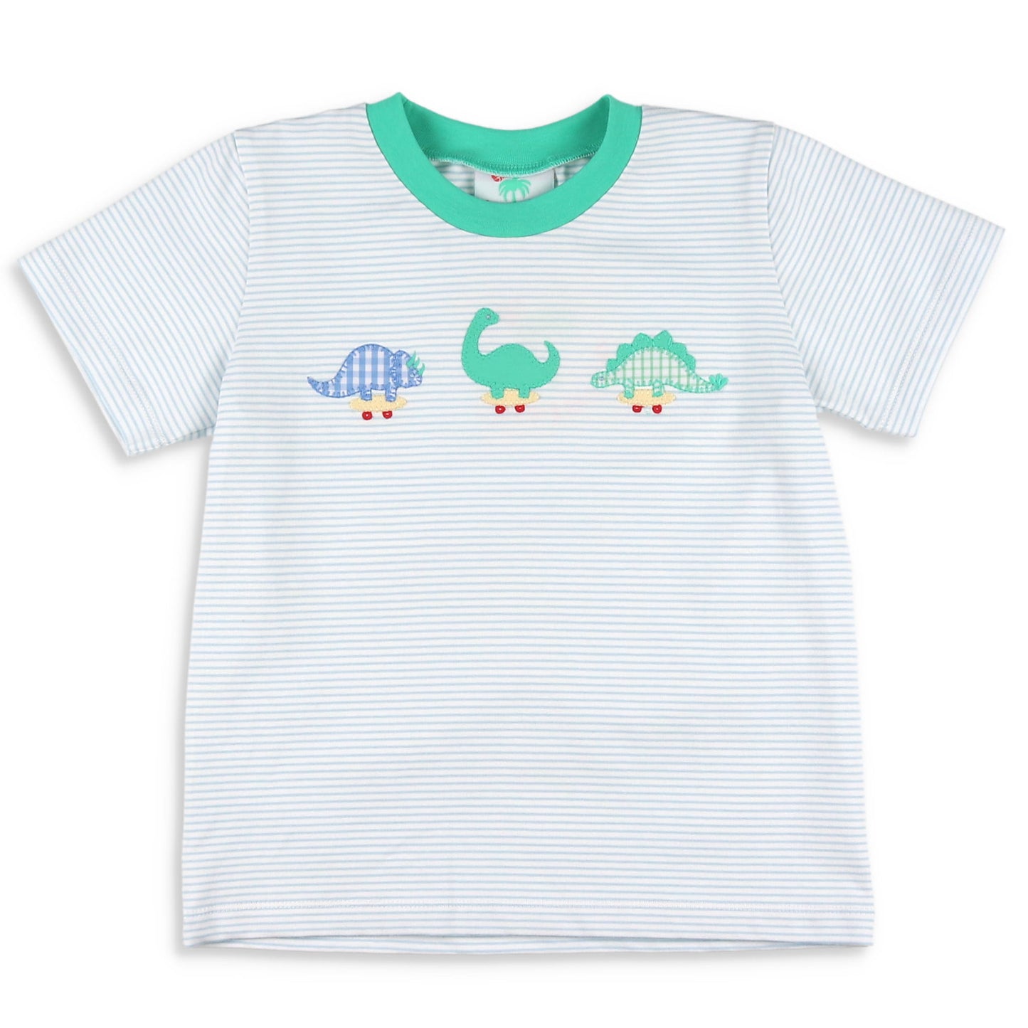 Boys Applique Shirt - Dino Dudes