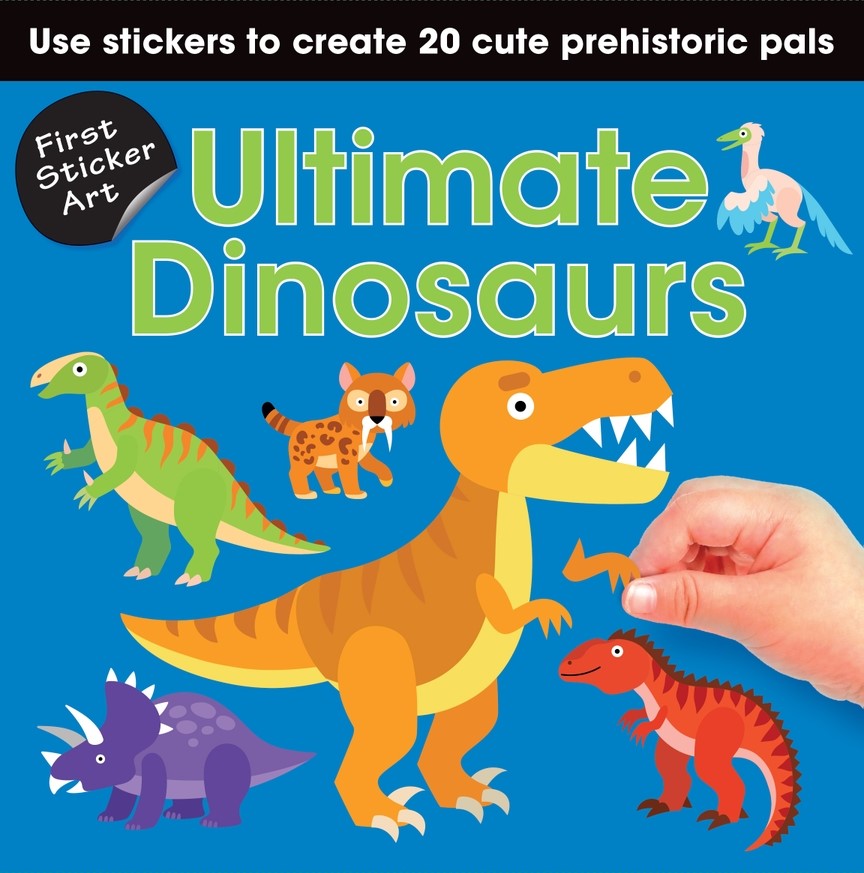 Build Your Own Dinosaurs Sticker Book