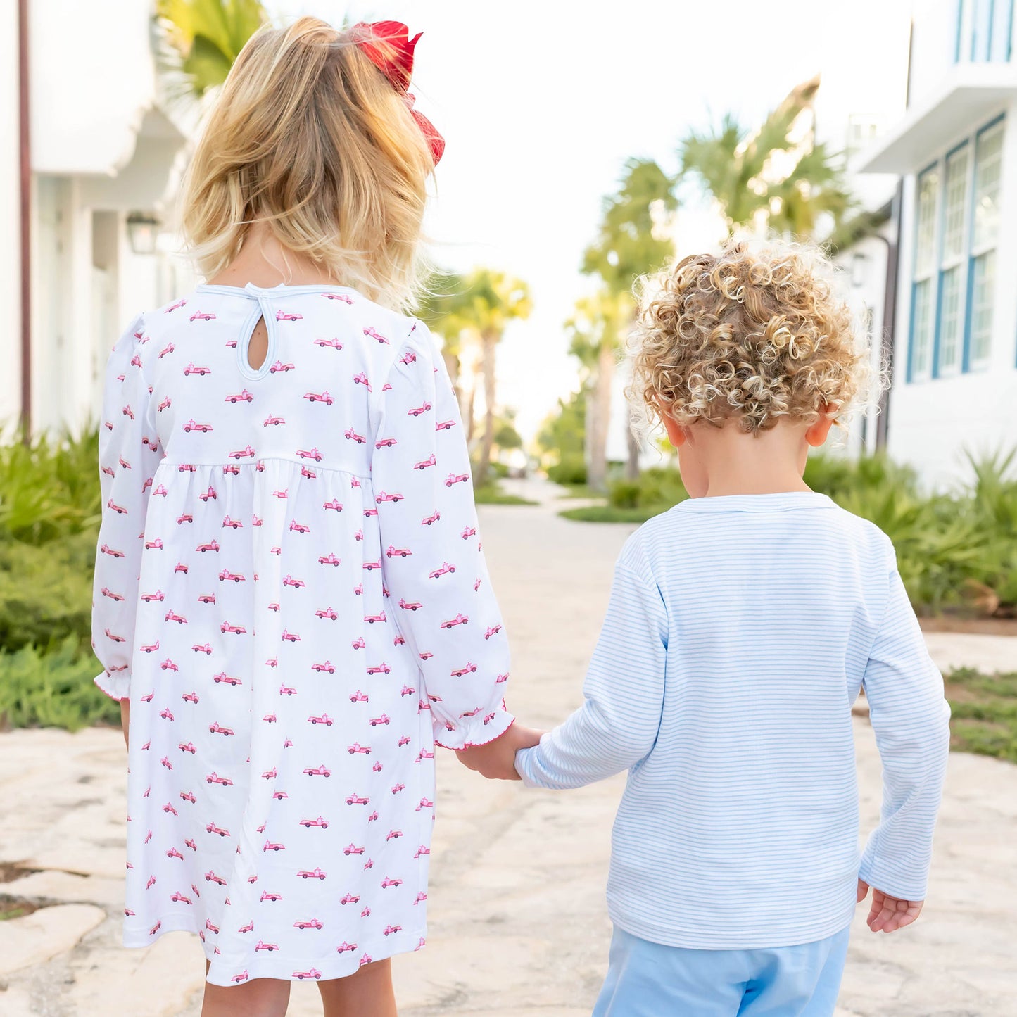 Fire Truck Pima Dress