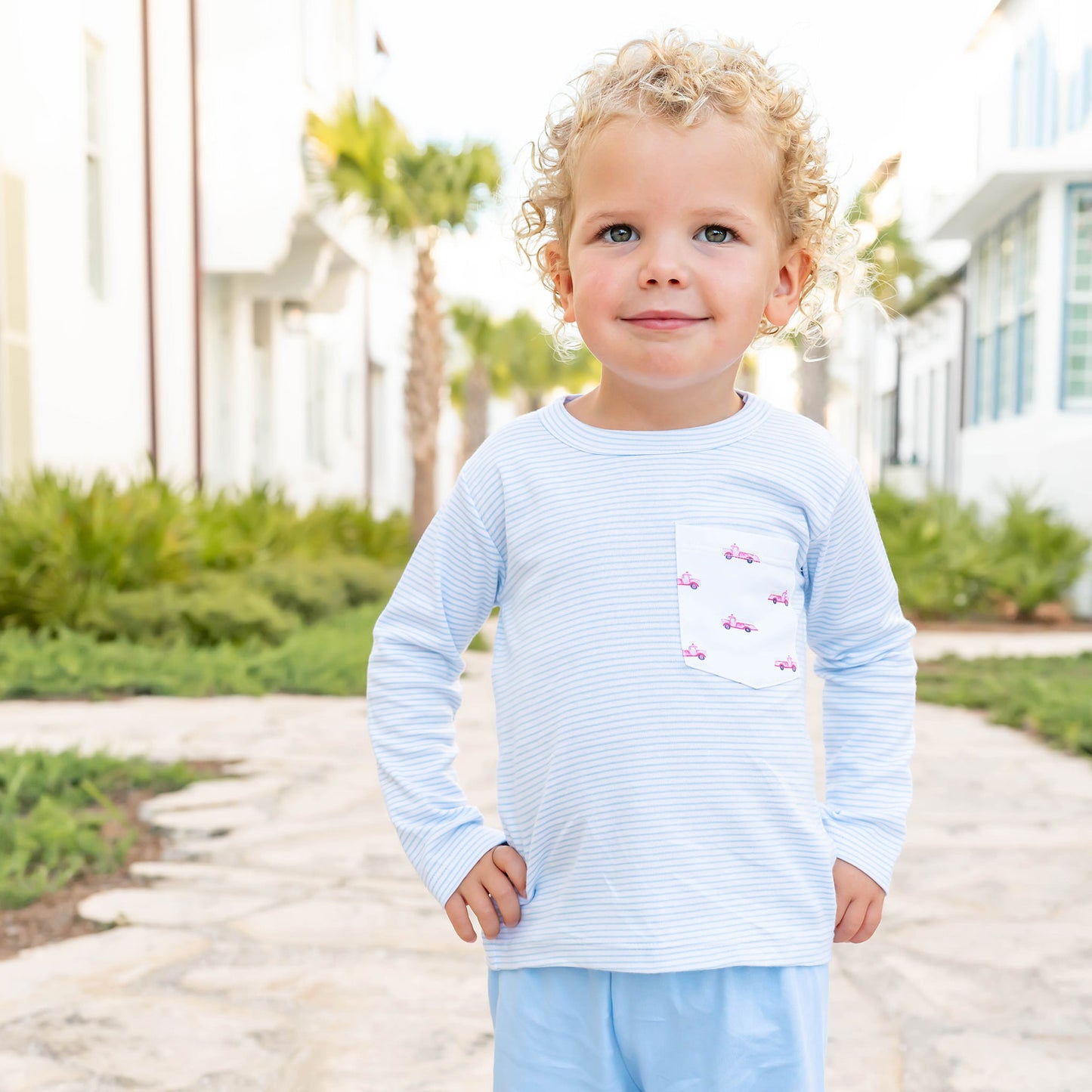 Fire Truck T Shirt Set