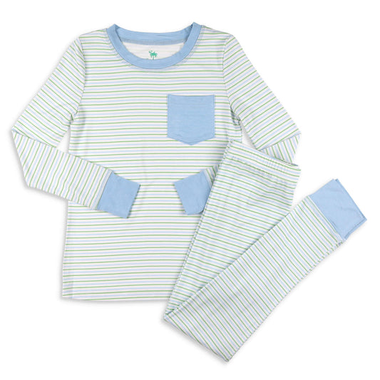 Boys Bamboo Loungewear - Frosted Christmas