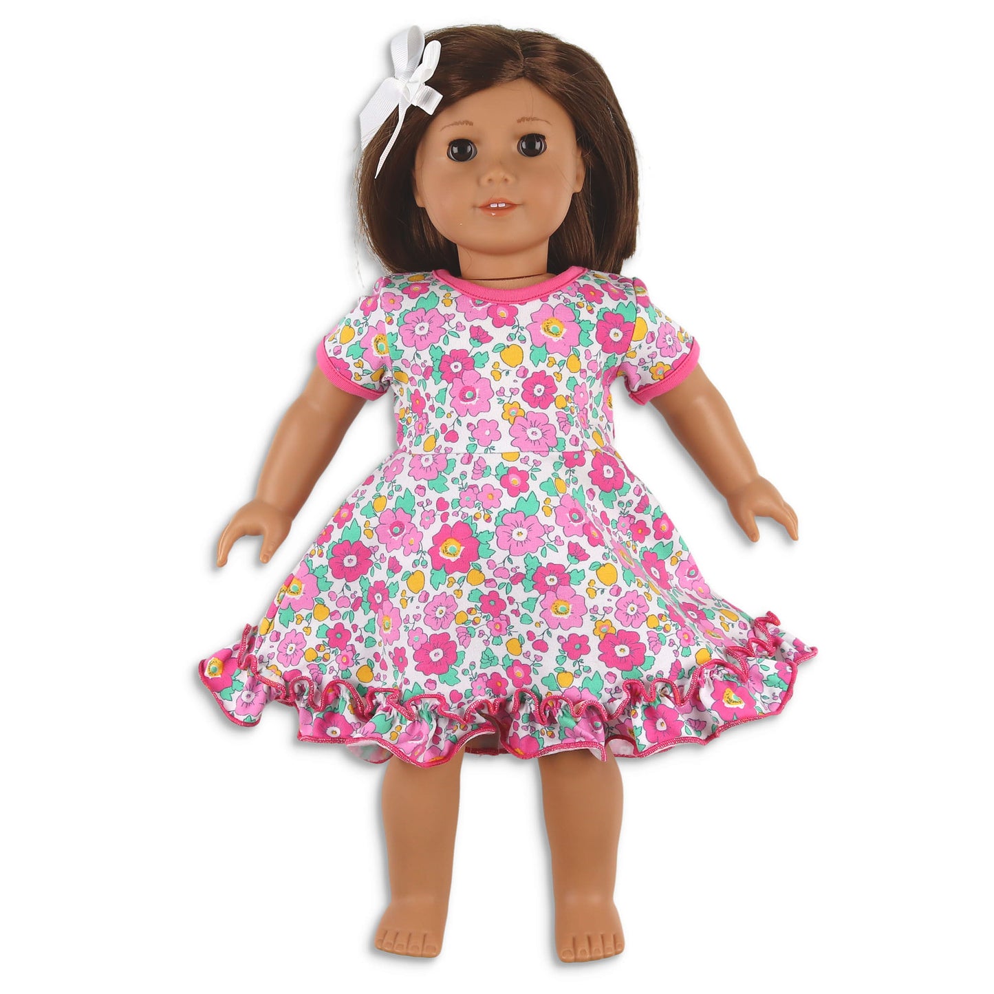 Girls Twirl Doll Dress - Fruity Floral