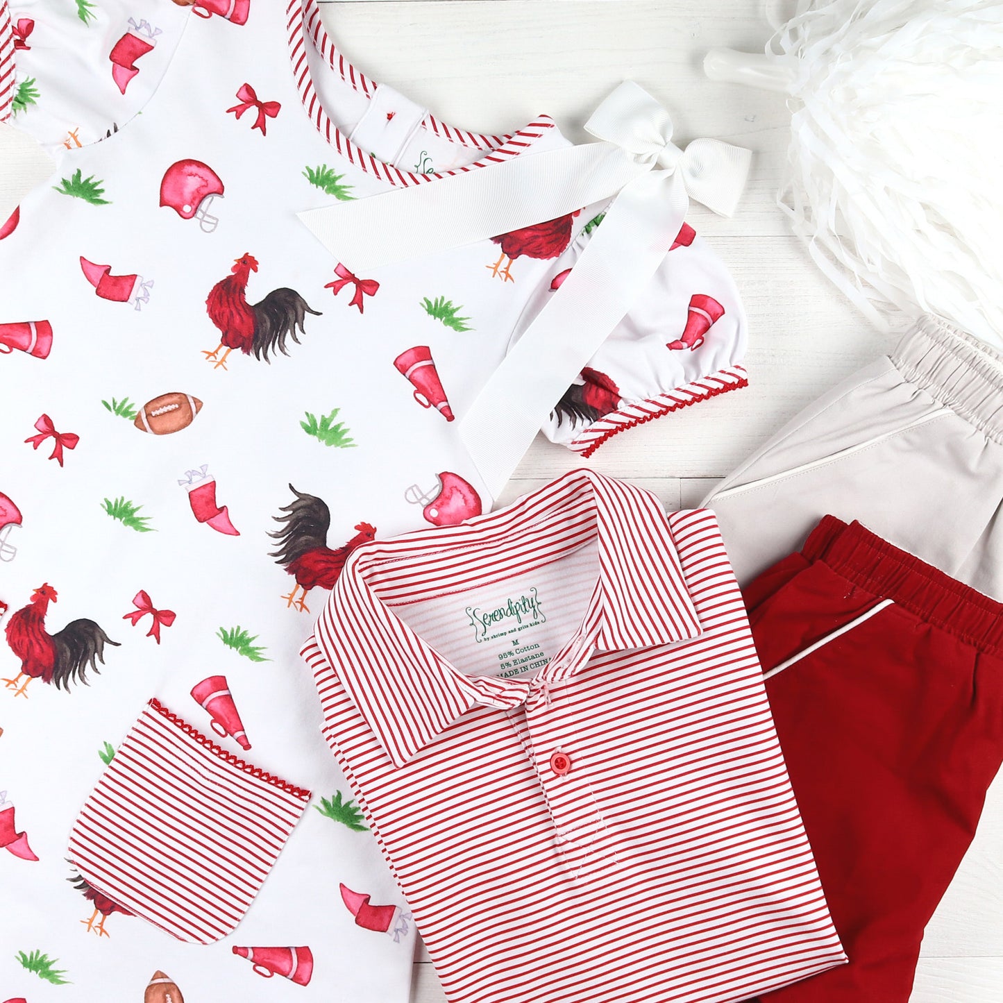 Gameday Rooster Eloise Dress