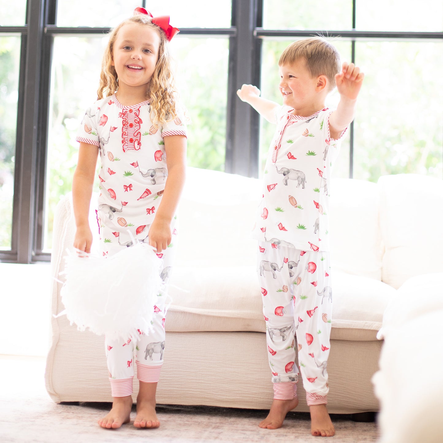Gameday Elephant Loungewear Set